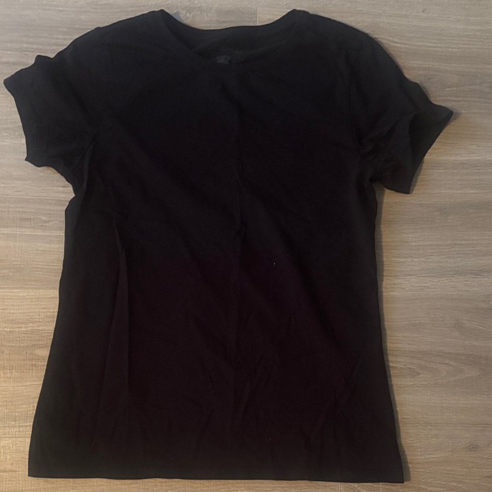 Pact Black Short Sleeve Women's Tee